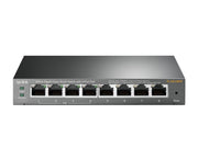 TP-Link TL-SG108PE hanterad L2 Gigabit Ethernet (10/100/1000) Strömförsörjning via