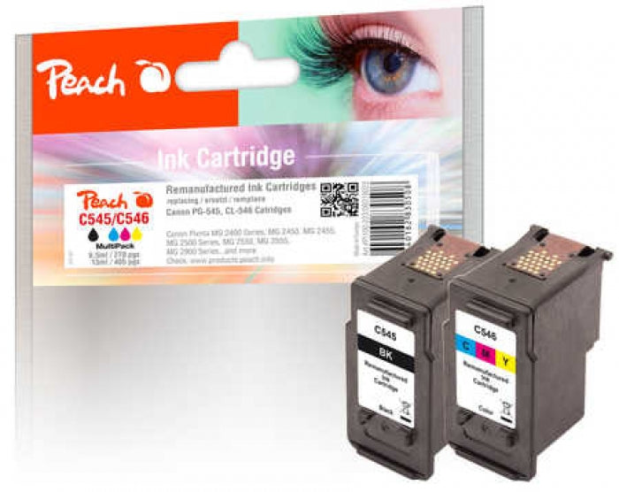 Peach 319023 bläckpatroner Kompatibel Svart