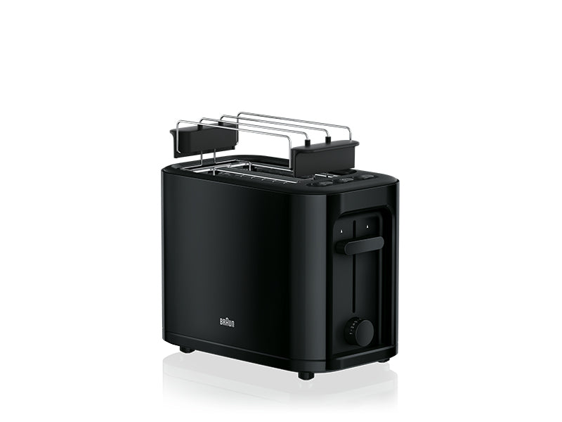 Braun HT3010BK 7 2 skivor 1000 W Svart brödrostar