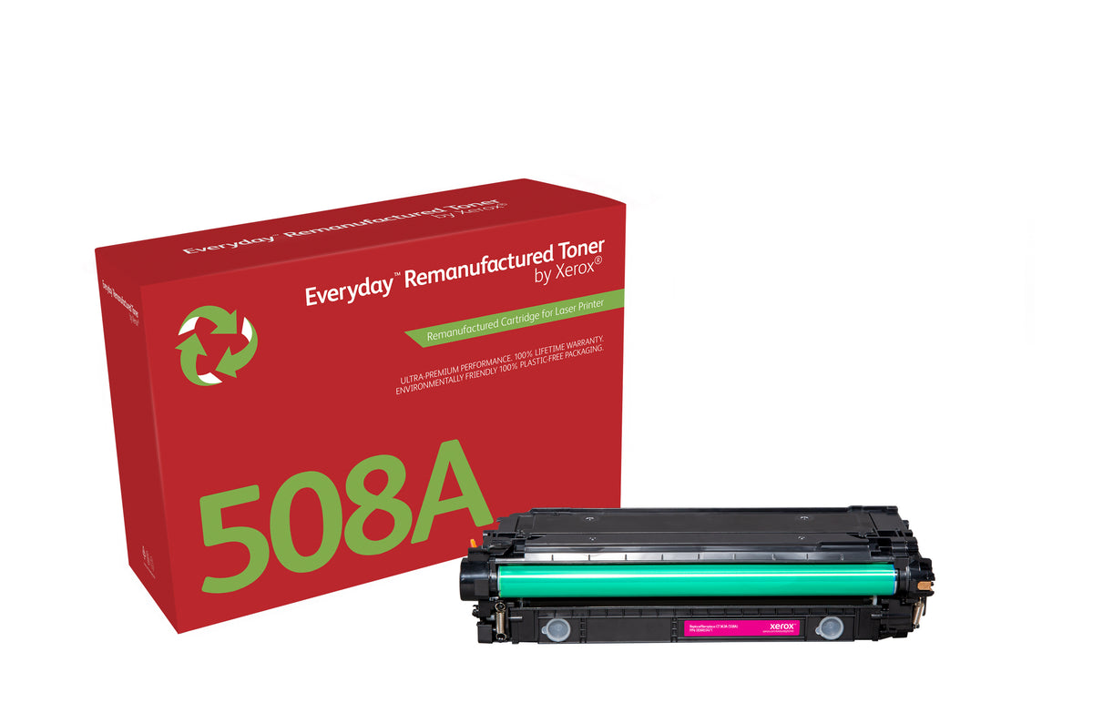 Everyday Magenta Remanufactured Toner by Xerox compatible with HP 508A (CF363A)