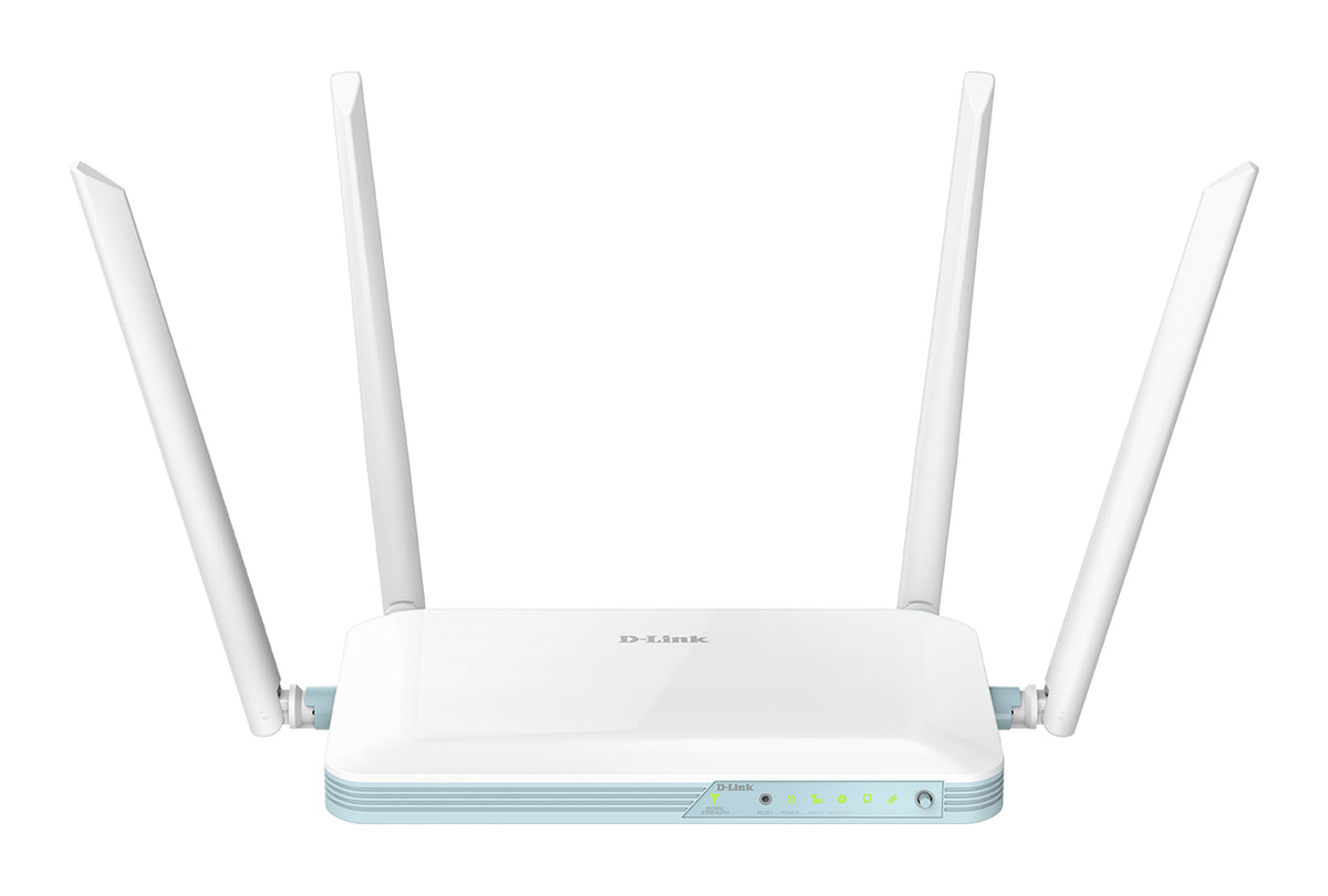 D-Link EAGLE PRO AI trådlös router Snabb Ethernet Singel-band (2,4 GHz) 4G Vit