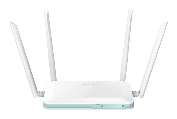 D-Link EAGLE PRO AI trådlös router Snabb Ethernet Singel-band (2,4 GHz) 4G Vit