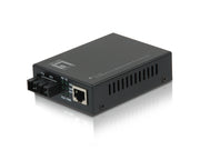 LevelOne FVT-2001 mediakonverterare för nätverk 100 Mbit/s 1310 nm Flerläge Svart