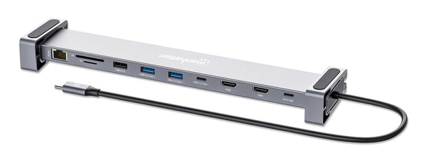 Manhattan 190398 dockningsstationer för bärbara datorer Kabel USB 3.2 Gen 1 (3.1 Gen