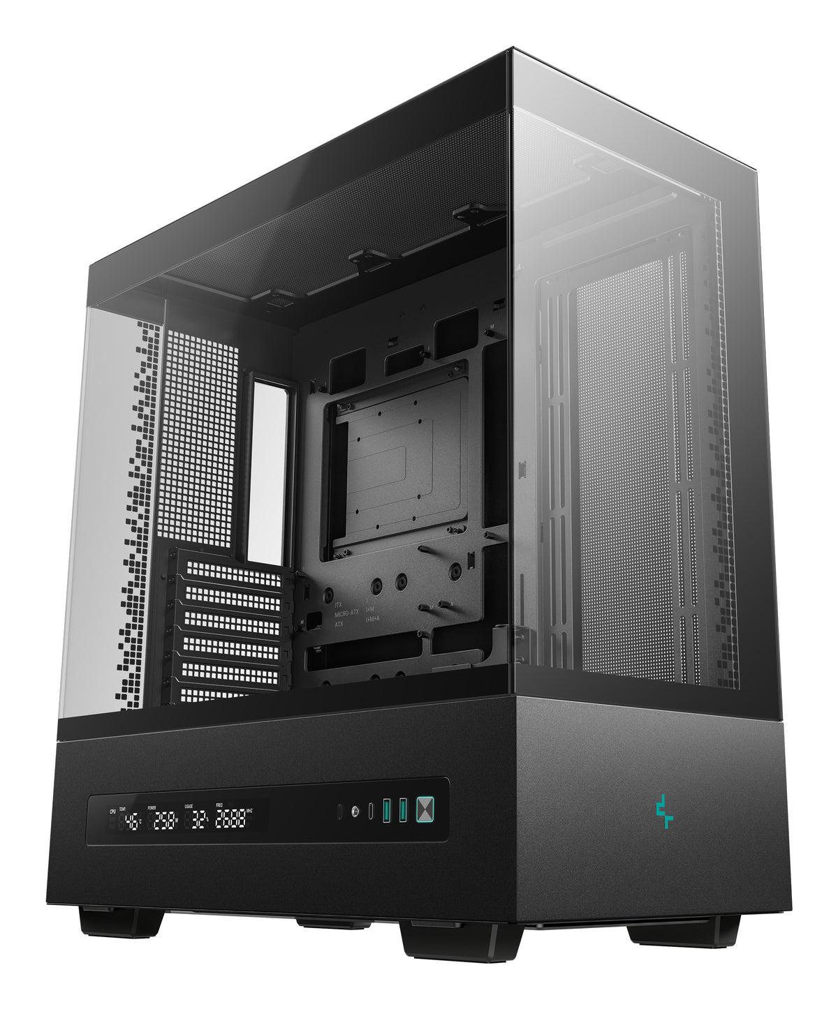 DeepCool CH690 DIGITAL Tower Svart