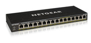 NETGEAR GS316PP Ohanterad Gigabit Ethernet (10/100/1000) Strömförsörjning via