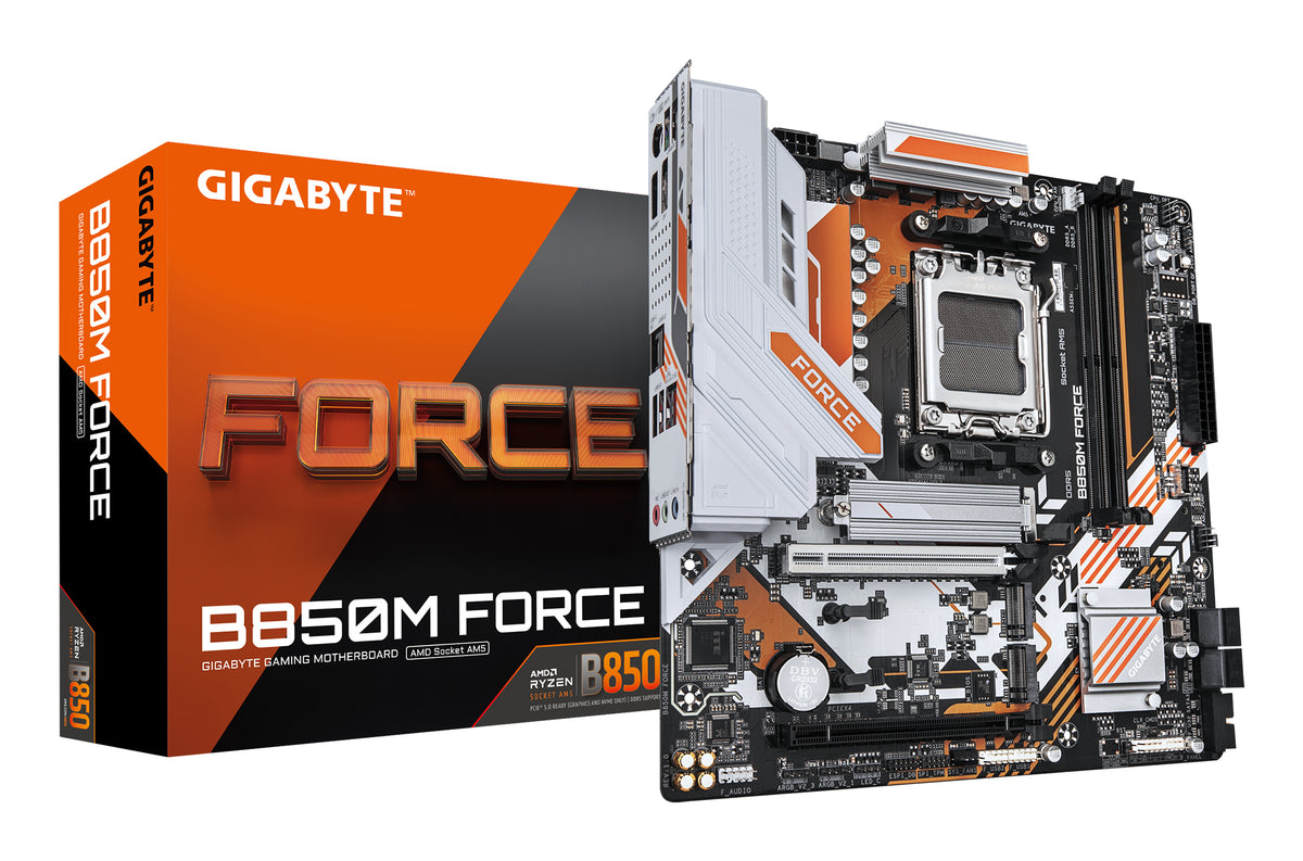GIGABYTE B850M FORCE moderkort AMD B850 AM5-sockel micro ATX