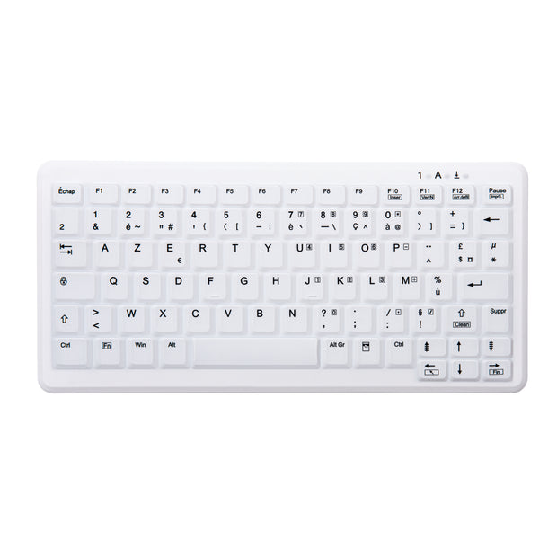 Contour Design Active Key AK-C4110 tangentbord Medical RF Trådlös AZERTY Fransk Vit