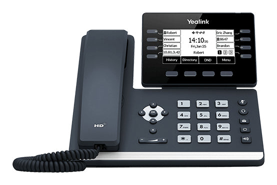 Yealink SIP-T53 IP-telefoner Grå 8 linjer LCD