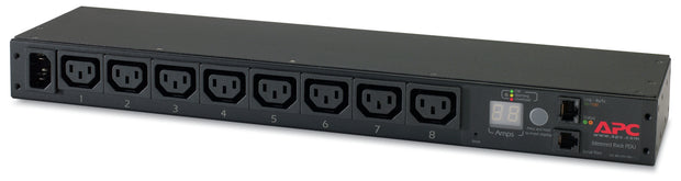 APC AP7820B grenuttag 8 AC-utgångar 0U/1U Svart