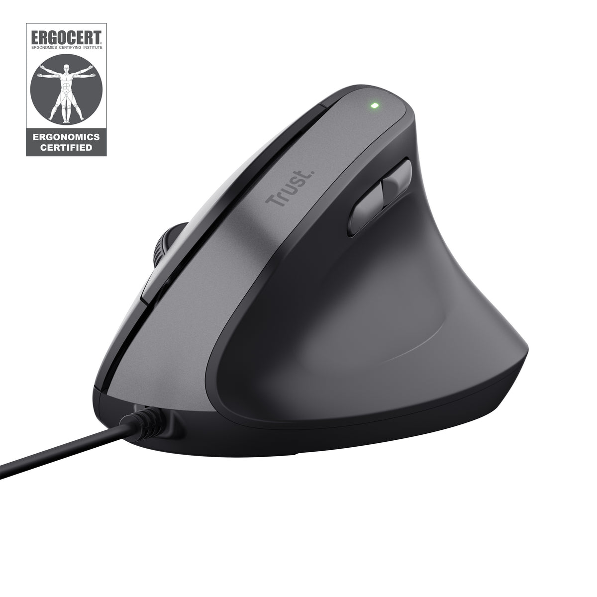 Trust Bayo II datormöss högerhand USB Type-A 2400 DPI