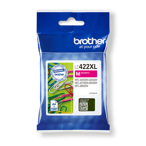 Brother LC422XLM bläckpatroner Original Magenta