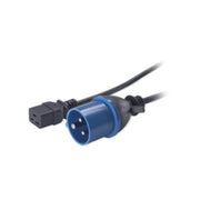 APC C19/IEC309 2.5m Svart 2,4 m C19 coupler