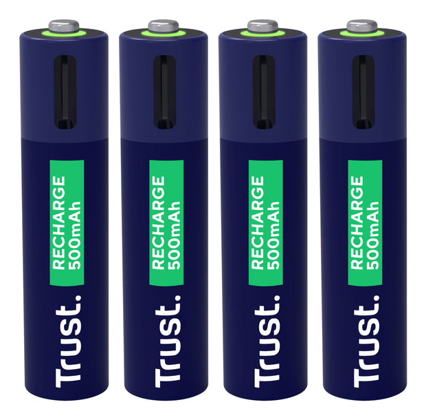 Trust 25671 hushållsbatteri Laddningsbart batteri AAA