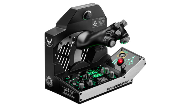 Thrustmaster Viper TQS Mission Pack Svart USB Flykt Sim Analog / Digital PC