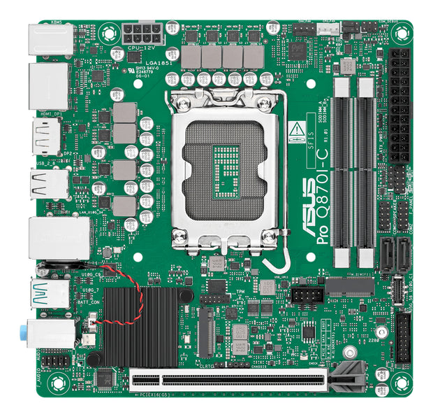 ASUS PRO Q870I-C-CSM Intel Q870 LGA 1851 (Socket V1) Mini-ITX