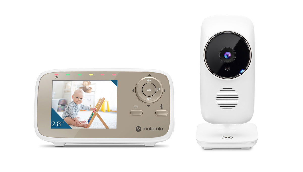 Motorola VM483 övervakningsmonitorer för bebisar 300 m FHSS Guld - 2.8" - 480x272