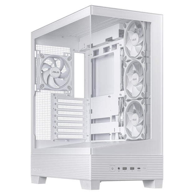 ASUS A31 Plus TG ARGB WHITE Midi Tower Vit