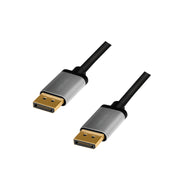 LogiLink CDA0102 DisplayPort-kabel 3 m Grå