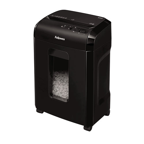 Fellowes Powershred 10M dokumentförstörare Mikrostrimling Svart