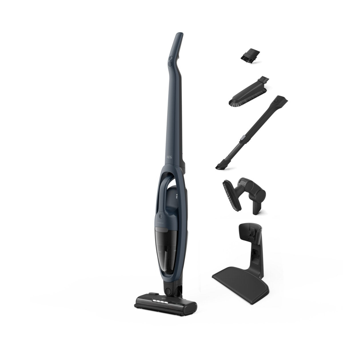 AEG AS52CB18DB Skaftdammsugare Batteri Torr Utan påse 0,3 l 29 W Svart 2 Ah