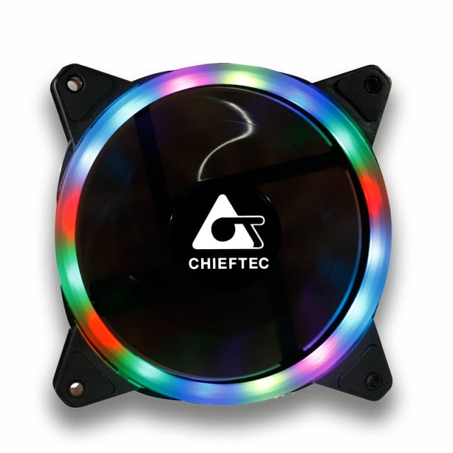 Chieftec AF-12RGB kylsystem för dator Fan datorkylare