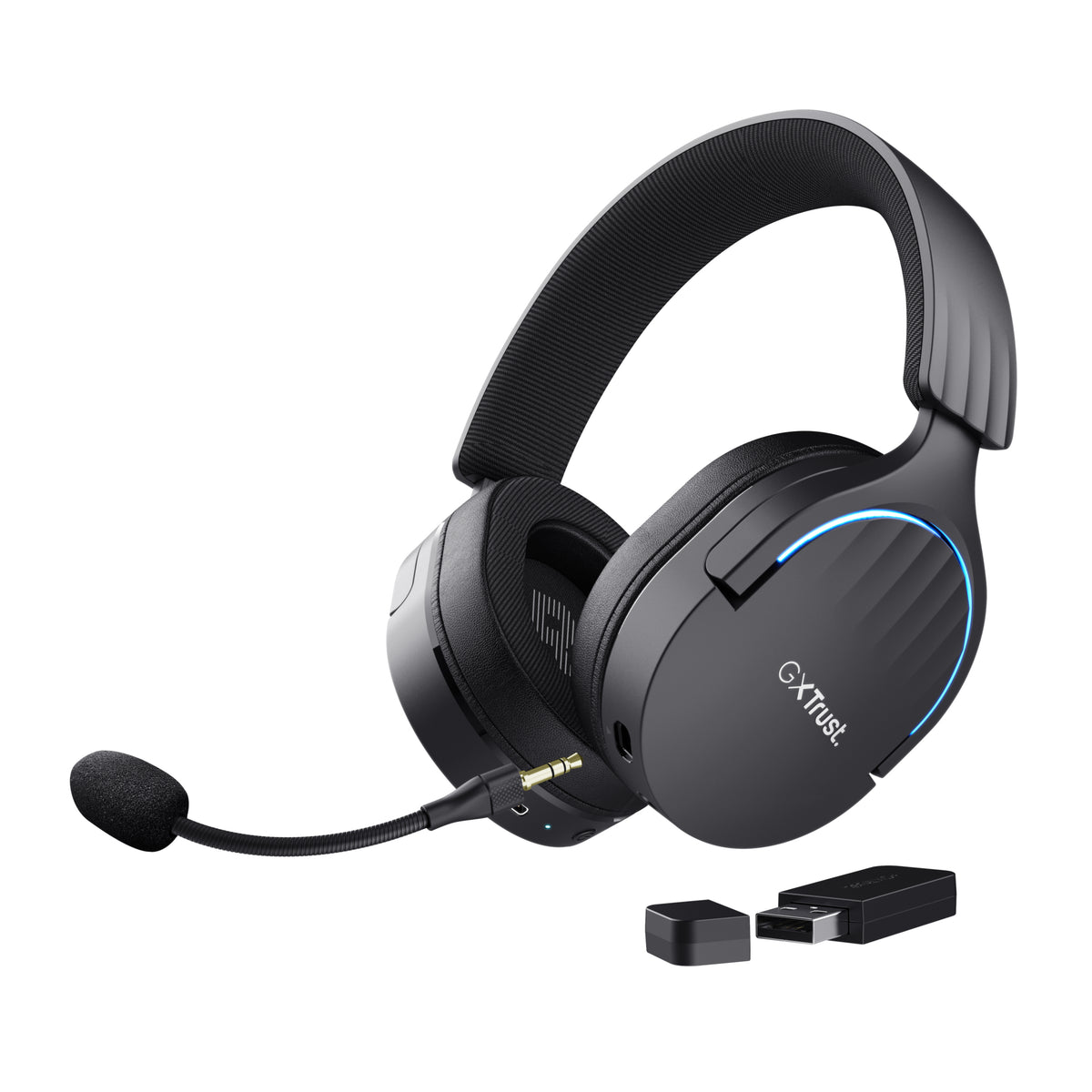 Trust GXT 491 Fayzo Headset Kabel & Trådlös Huvudband Spela USB Type-C