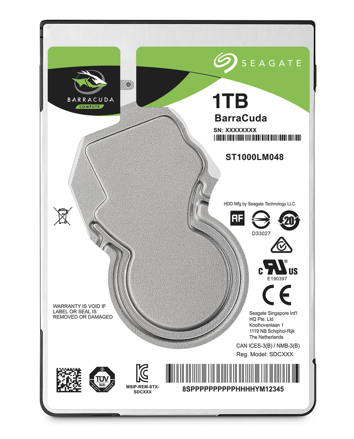 Seagate Barracuda 2.5" - 1 TB