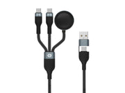 Conceptronic ETTA08B15 USB-kablar USB 2.0 1,5 m USB A 2 x USB C 0,48 Gbit/s 100 W