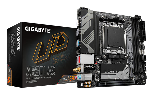 GIGABYTE A620I AX moderkort AMD A620 AM5-sockel Mini-ITX