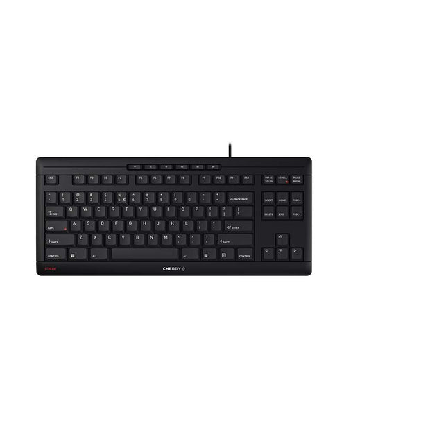 CHERRY STREAM KEYBOARD TKL tangentbord Universal USB QWERTY Engelsk Svart