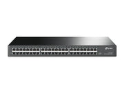 TP-Link TL-SG1048 Ohanterad Gigabit Ethernet (10/100/1000) 1U Svart
