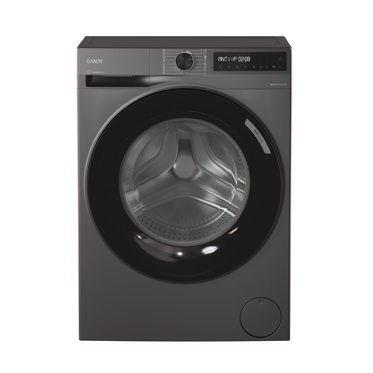 Candy BR 47SBL8G-S tvättmaskin Frontmatad 7 kg 1400 RPM Grå