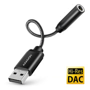 Axagon ADA-HA ljudkort 2.0 kanaler USB
