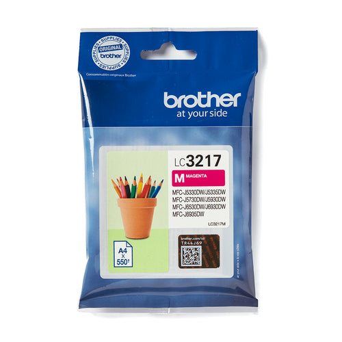 Brother LC3217M bläckpatroner Original Magenta
