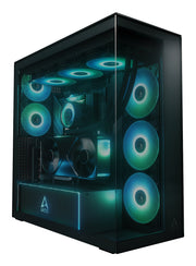 ARCTIC Xtender VG Black (Tinted Glass) Midi Tower Svart