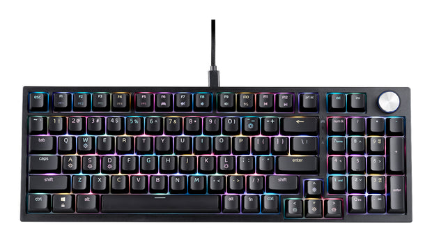 XPG SORCERER tangentbord Spela USB QWERTY Engelska (USA) Svart