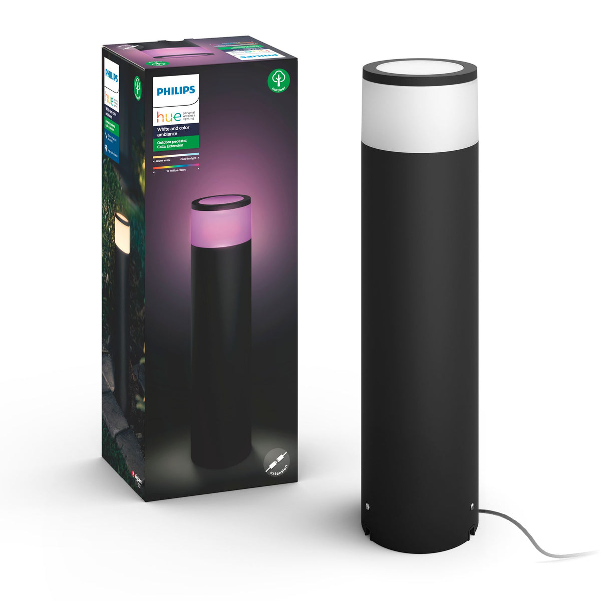 Philips Hue White och Color Ambiance Calla piedestal för utomhusbruk