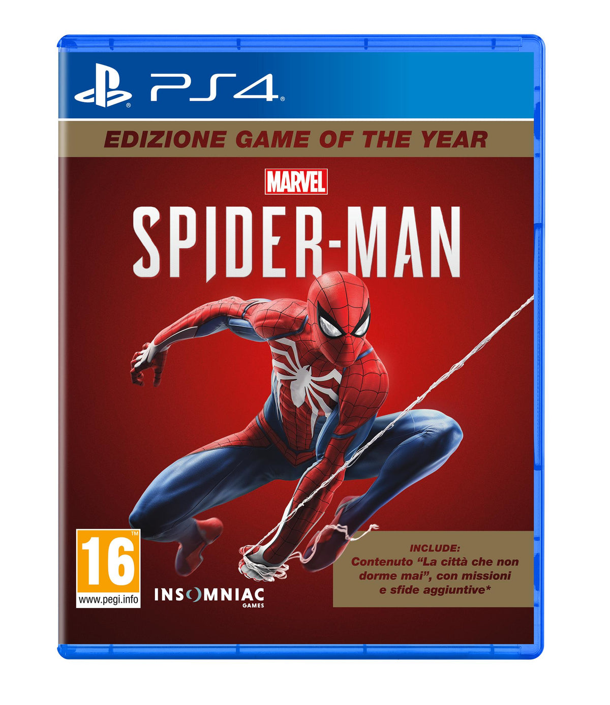 Sony Interactive Entertainment Marvel's Spider-Man Game Of The Year Italienska