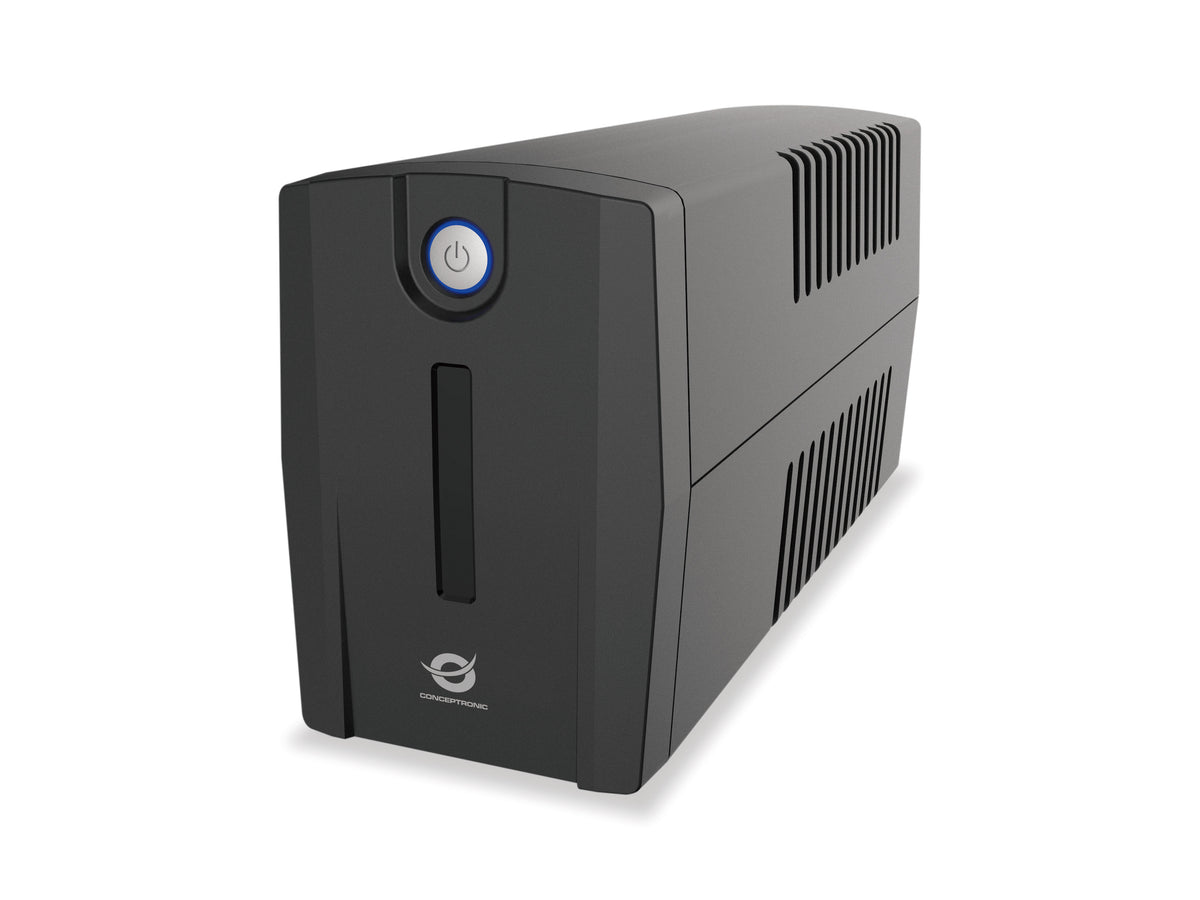 Conceptronic ZEUS02G strömskydd (UPS) Linjeinteraktiv 0,85 kVA 480 W 2 AC-utgångar
