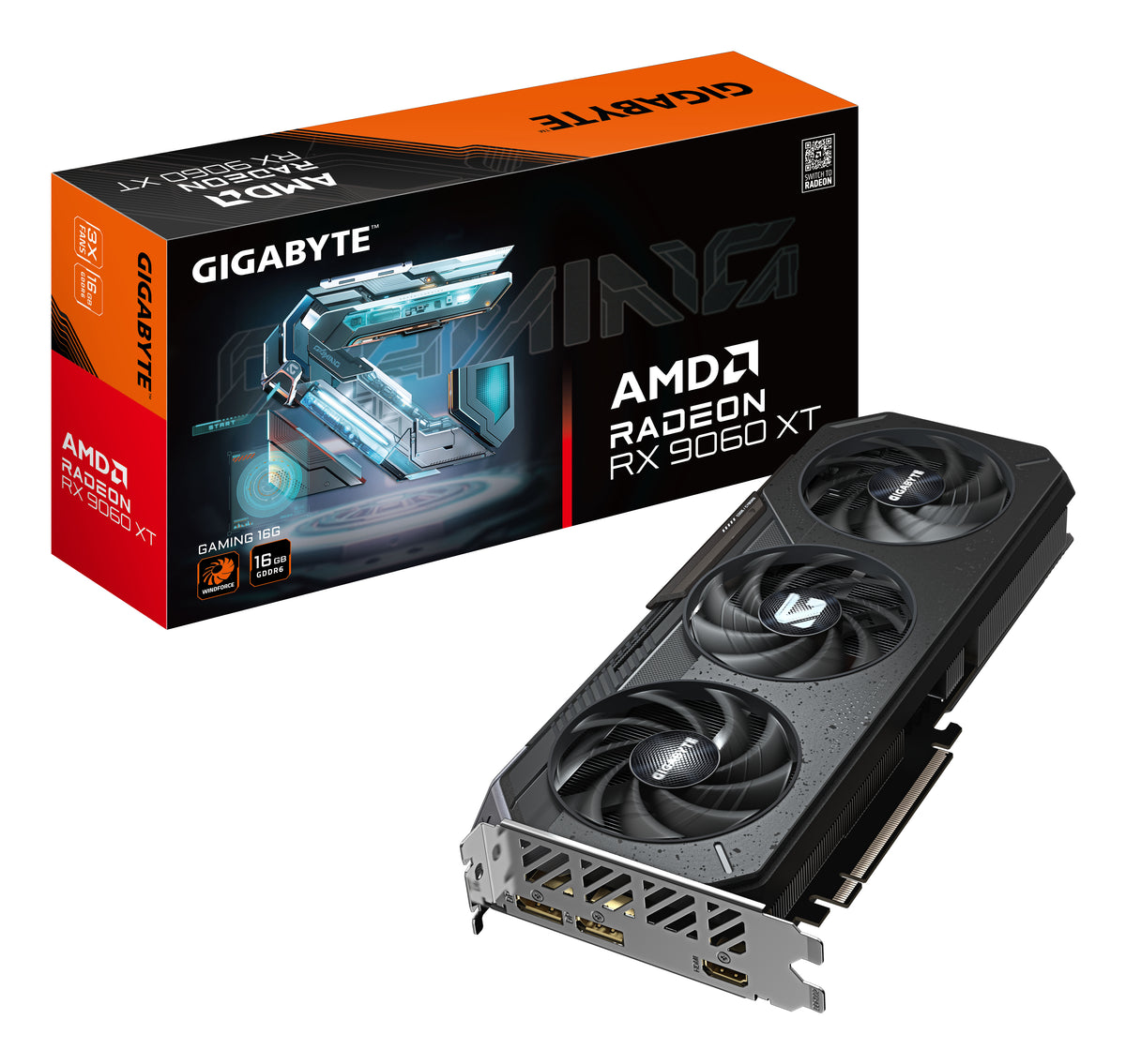 GIGABYTE Radeon RX 9060 XT GAMING 16G AMD