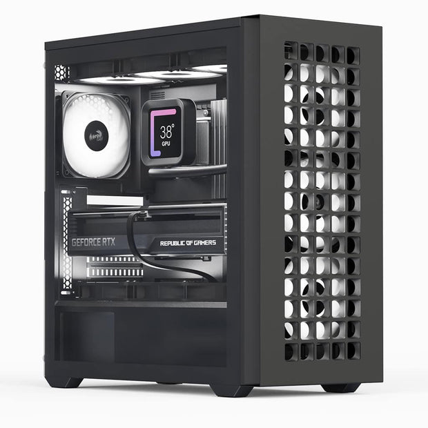 Aerocool D502A Midi Tower Svart datorväska