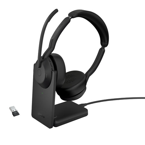 Jabra Evolve2 55 Headset Kabel & Trådlös Huvudband Kontor/callcenter