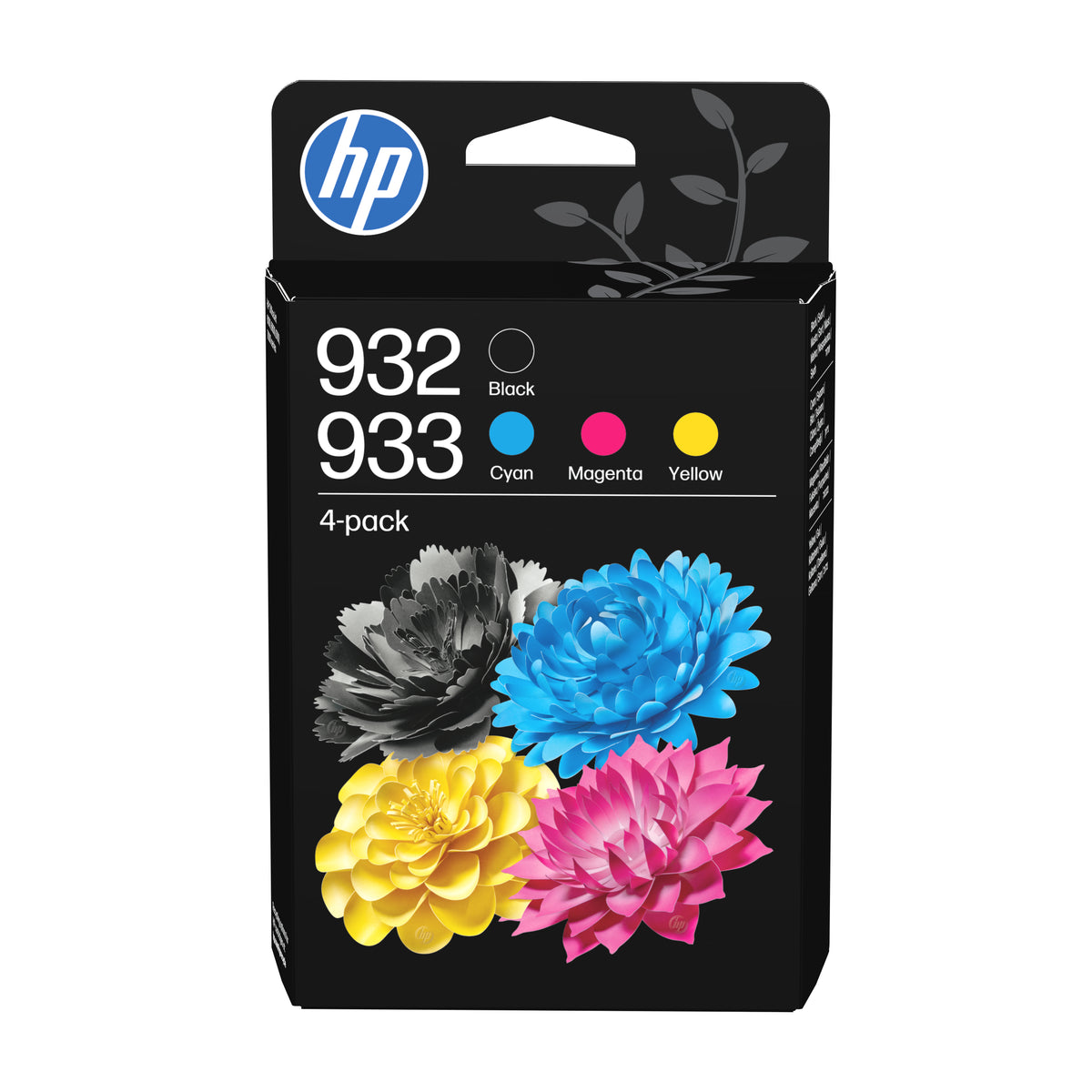 HP 932 svart/933 cyan/magenta/gul 4-pack originalbläck