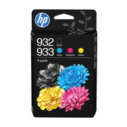 HP 932 svart/933 cyan/magenta/gul 4-pack originalbläck