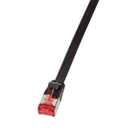 LogiLink Cat.6 3m nätverkskablar Svart Cat6 U/FTP (STP)