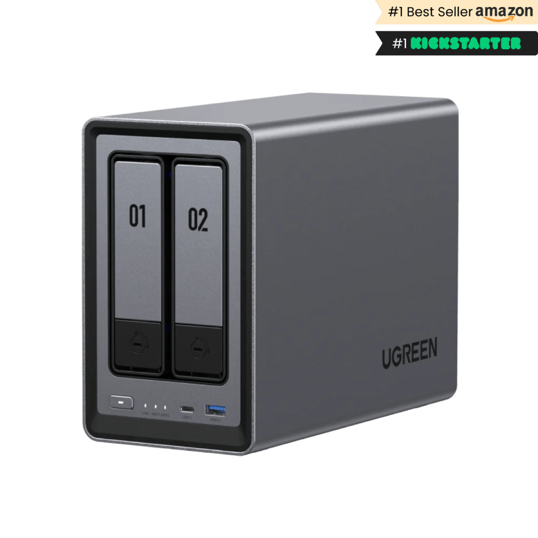 Ugreen NASync DXP2800 NAS System 2-Bay Kompakt Intel N N100