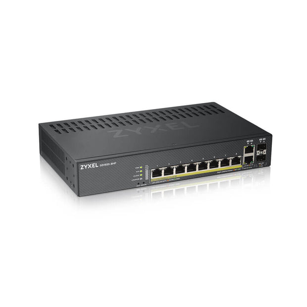 Zyxel GS1920-8HPV2 hanterad Gigabit Ethernet (10/100/1000) Strömförsörjning via