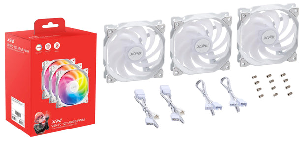 XPG VENTO 120 ARGB PWM Datorväska Fan datorkylare