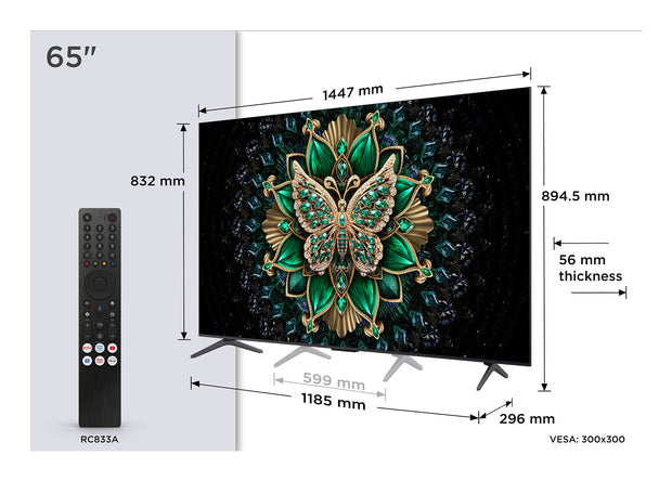 TCL C6K 65C6K TV-apparat - 4K